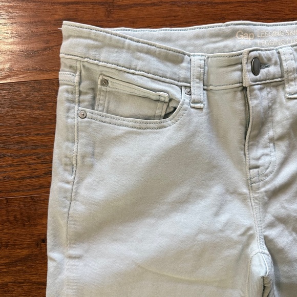 Gap Light Blue Legging Skimmer Jeans Size 6 - Picture 3 of 11